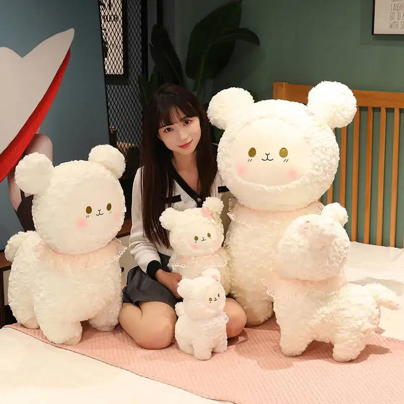 Cute Fluffy Alpaca Plushie