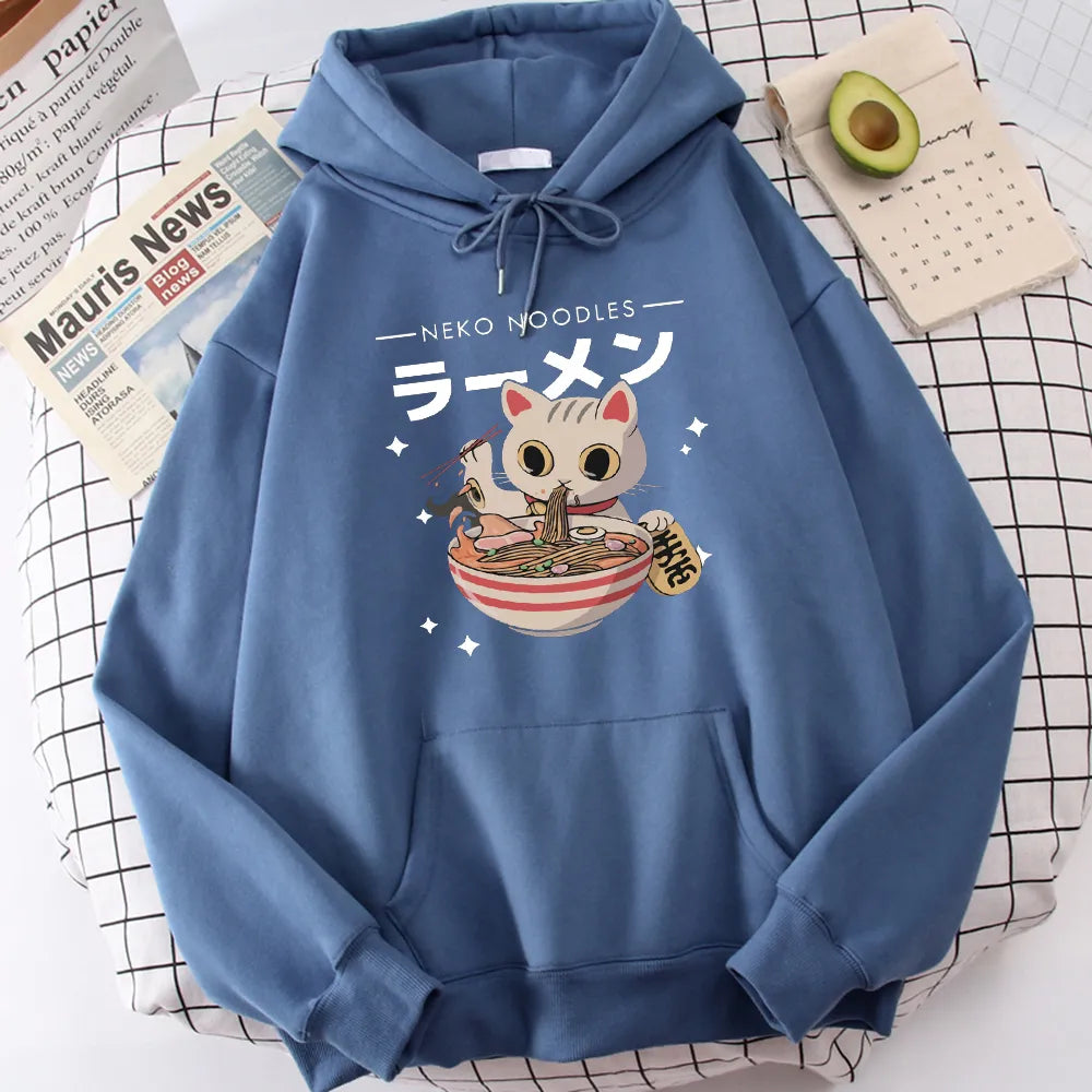 Kawaii 2025 cat hoodie