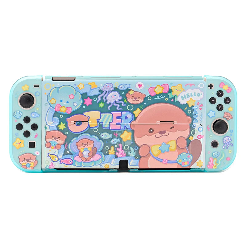 Kawaii Otter Nintendo Switch Case