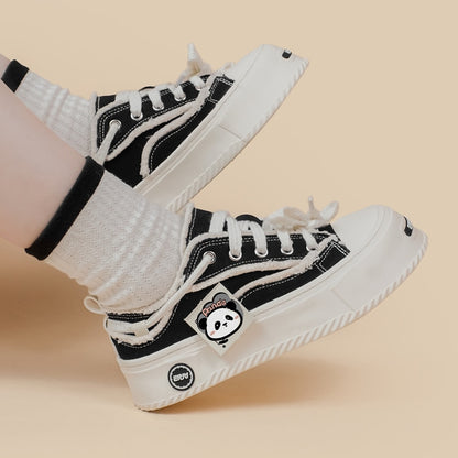 Kawaii Chunky Sole Panda Sneakers