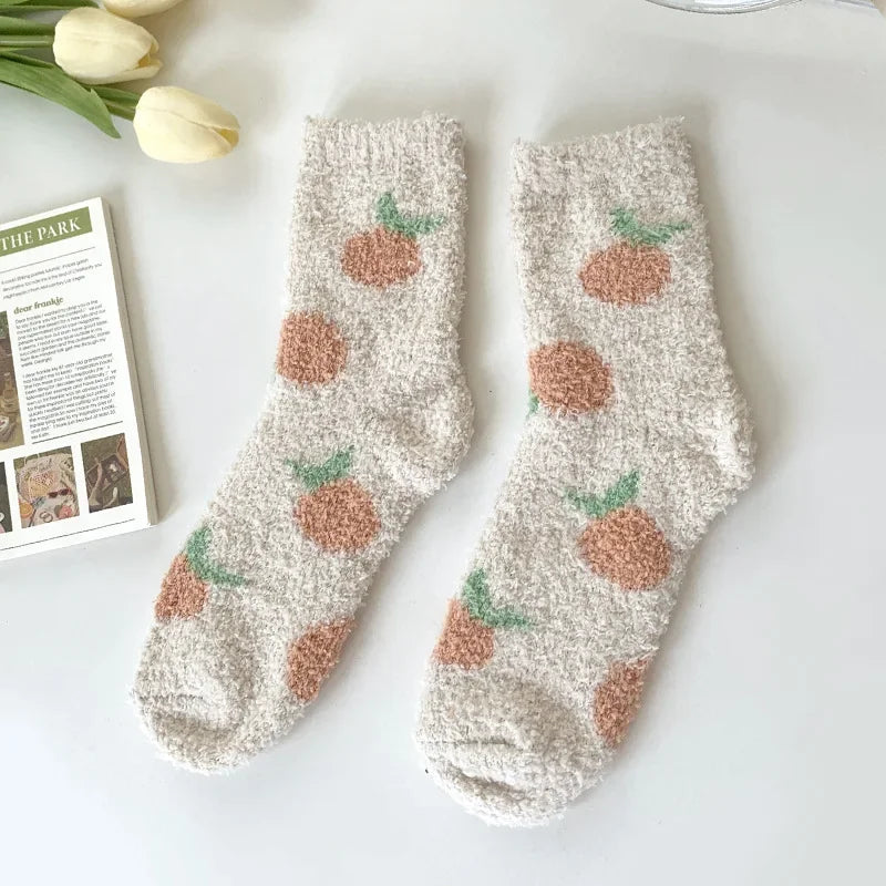 Soft Plush Sleeping Socks