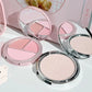 Kawaii bear family compact powder and blush powder 