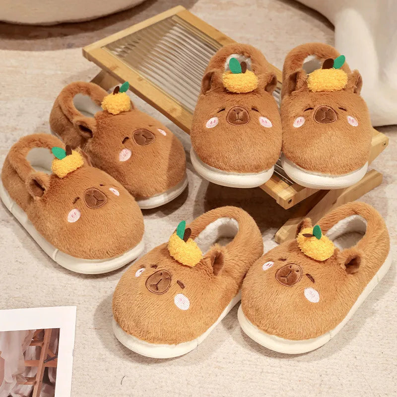 Cute Capybara Slippers