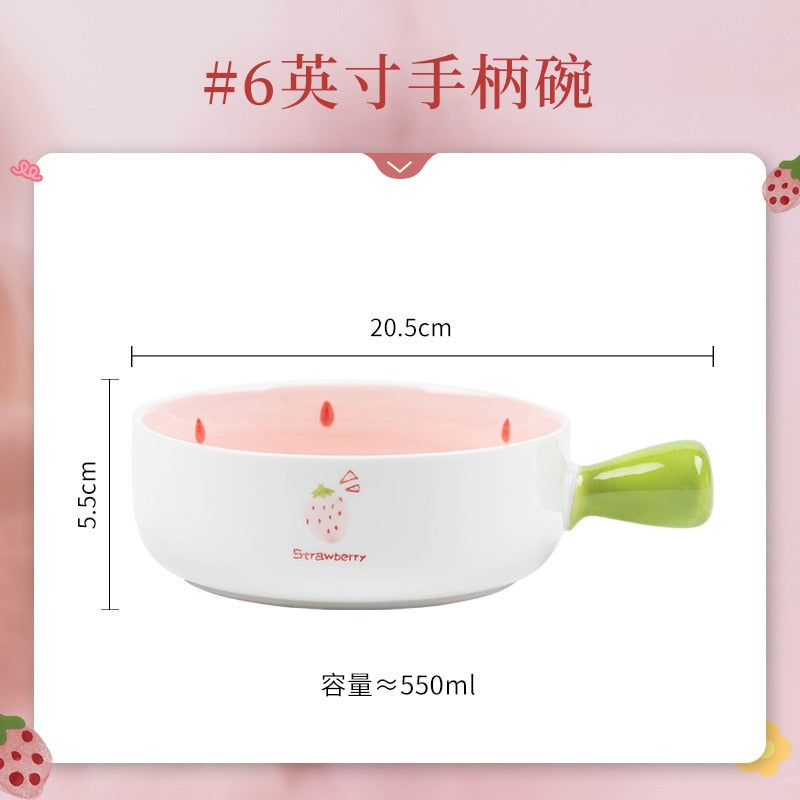 Strawberry Ceramic Tableware