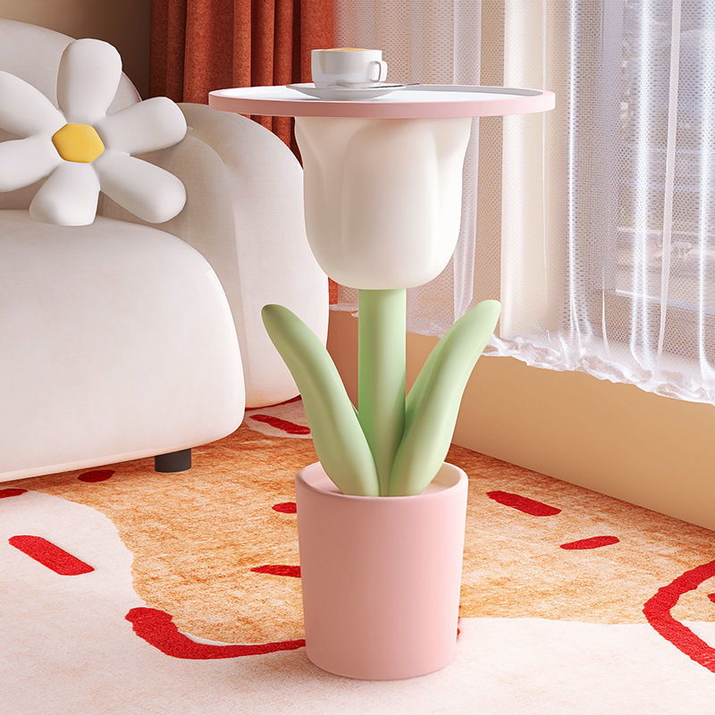 Kawaii Flower Side Table Furniture