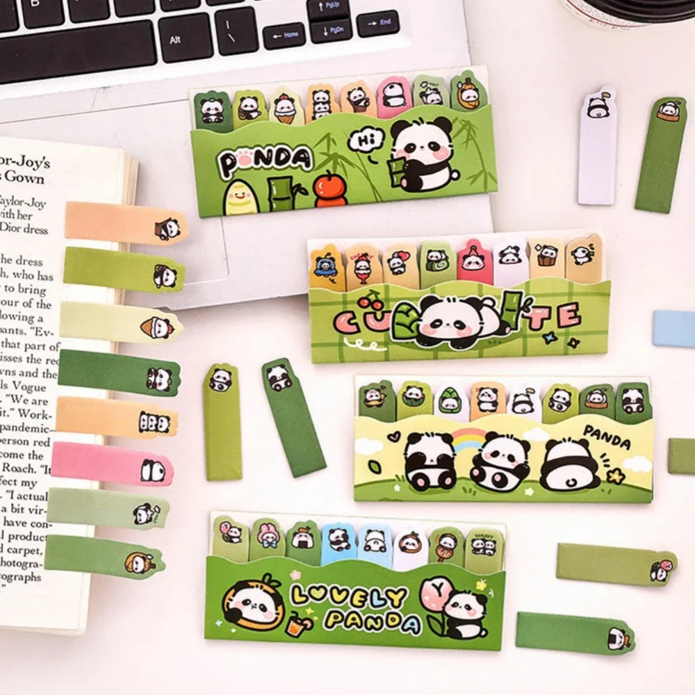 Panda Bookmark Sticky Notes