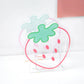 Kawaii Acrylic Strawberry Pen Holder