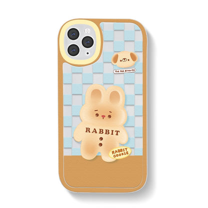 Kawaii Chocolate Puppy & Bunny iPhone Cover