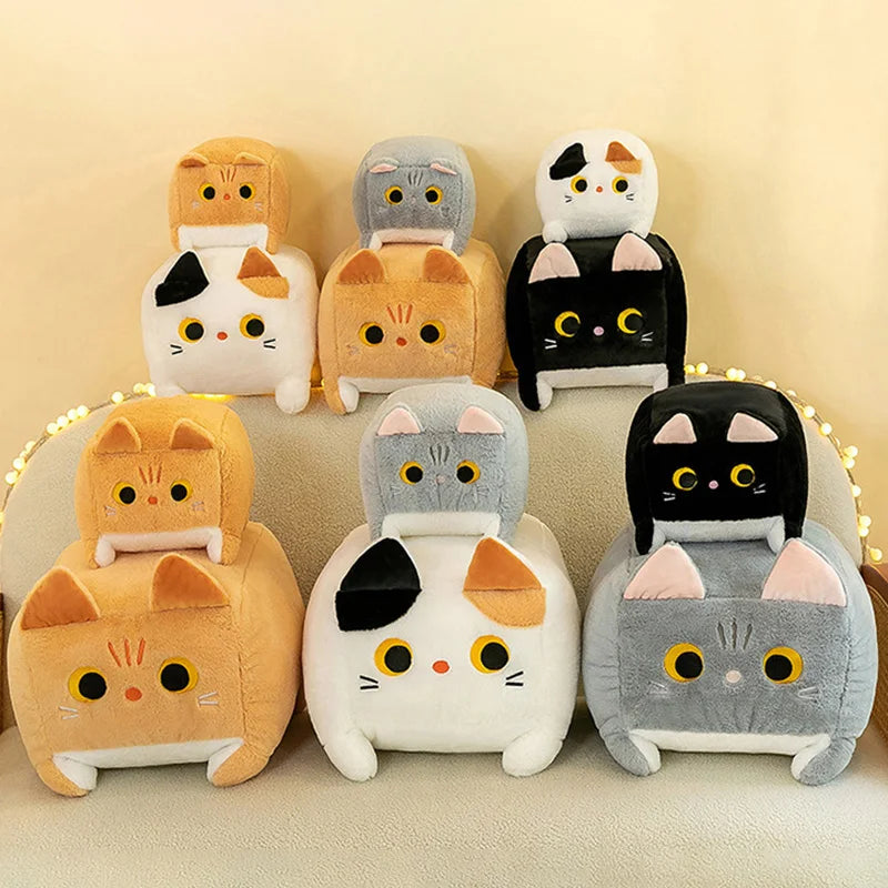 Kawaii Square Neko Plushies
