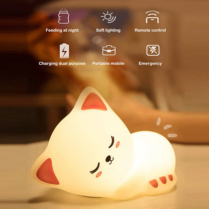 Sleepy Kitty Night Light