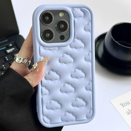 Soft Cloud Silicone iPhone Case