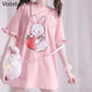 Pink Strawberry Bunny T-Shirt