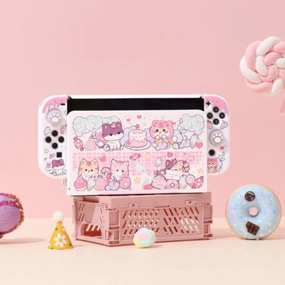 Kawaii Animals with Sweet Nintendo Switch Case