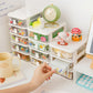 Kawaii White Desktop Storage Box Organizers