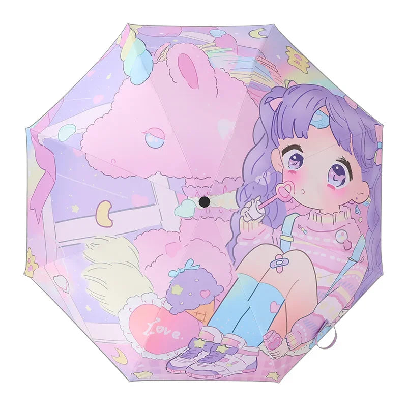 Cute Anime Girl Umbrellas