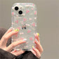 Kawaii Sakura Cherry Blossom iPhone Case