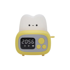 Cute Toaster Alarm Clock Night Light – Kore Kawaii
