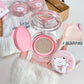 Compact powder with cartoon design on a white background