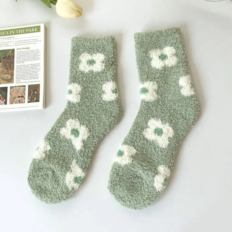 Soft Plush Sleeping Socks