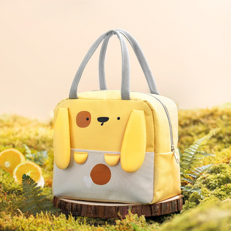 Kawaii Puppy Lunch Box Bag