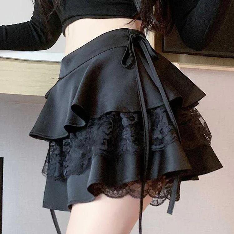 Ruffle Mini Skirt