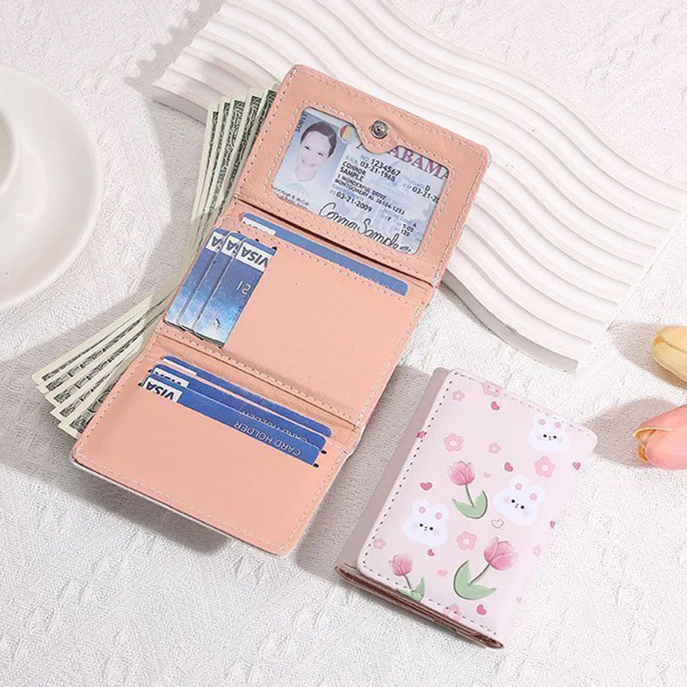 Kawaii Tulip Bunny Wallets