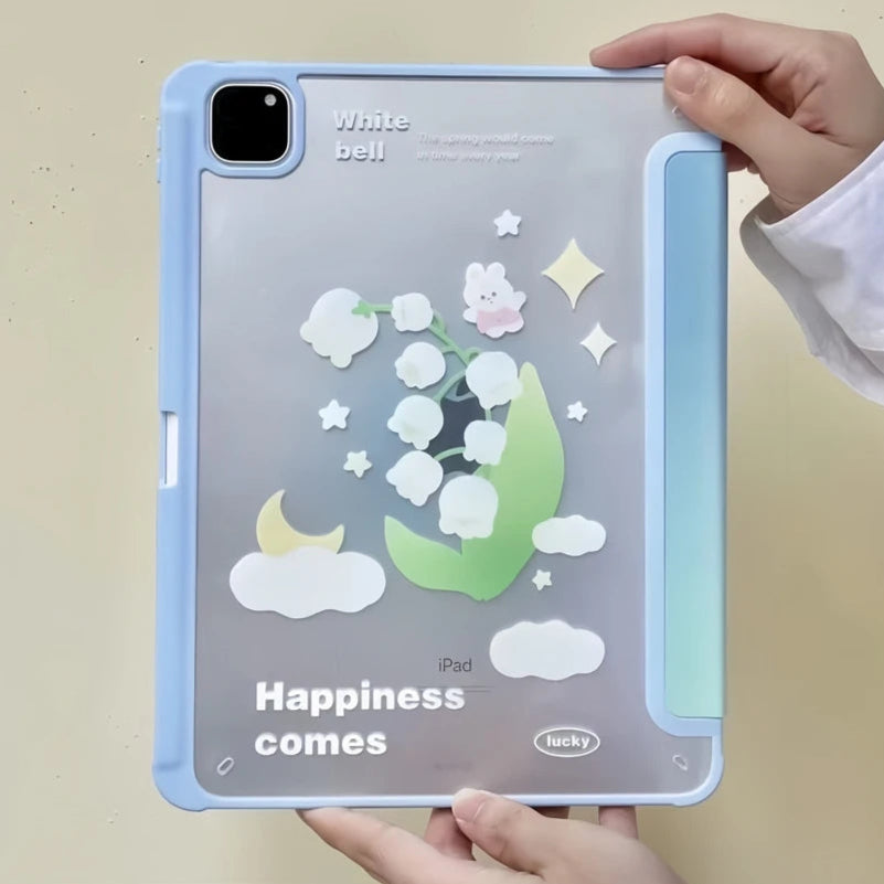Flower Moon Bunny iPad Case – Kore Kawaii