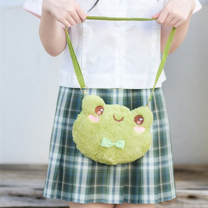 Cute Frog Crossbody Bag