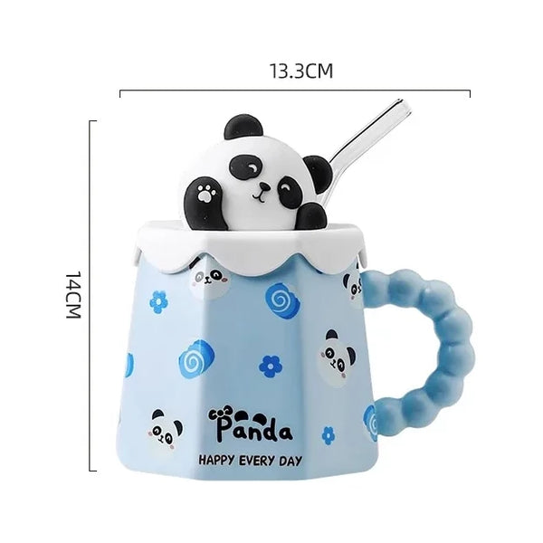 Bear Duck Panda Glass Cup – Kawaiies