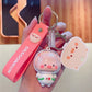 Kawaii Astro Pig Keychain