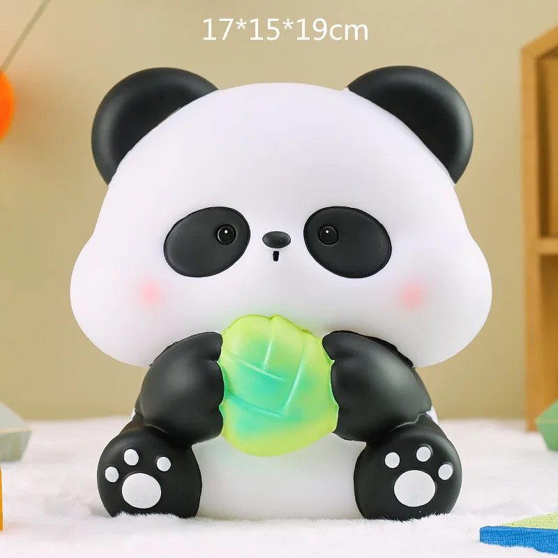 Cute Panda Coin Banks