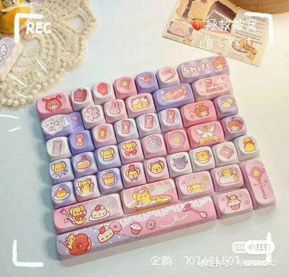 Kawaii CCS Keycaps Set