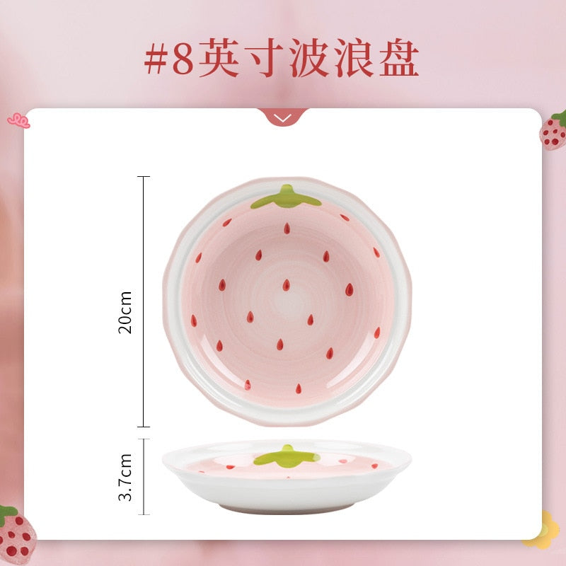Strawberry Ceramic Tableware