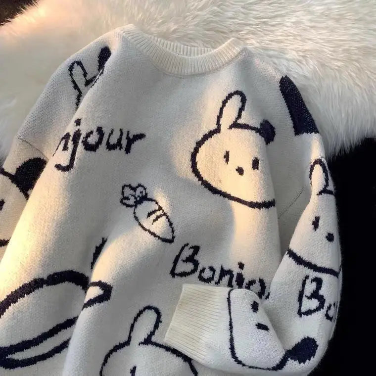 Bonjour Bunny Sweater