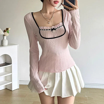 Pink Coquette Long Sleeve Shirt