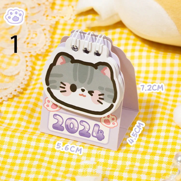 2024 Cat Desk Calendar A Year With Playful Feline Flair Kore Kawaii   S43a3438f80fc4dec87211740ecde3fb4E.webp