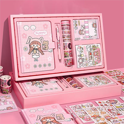 Kawaii Pink Stationery Sets