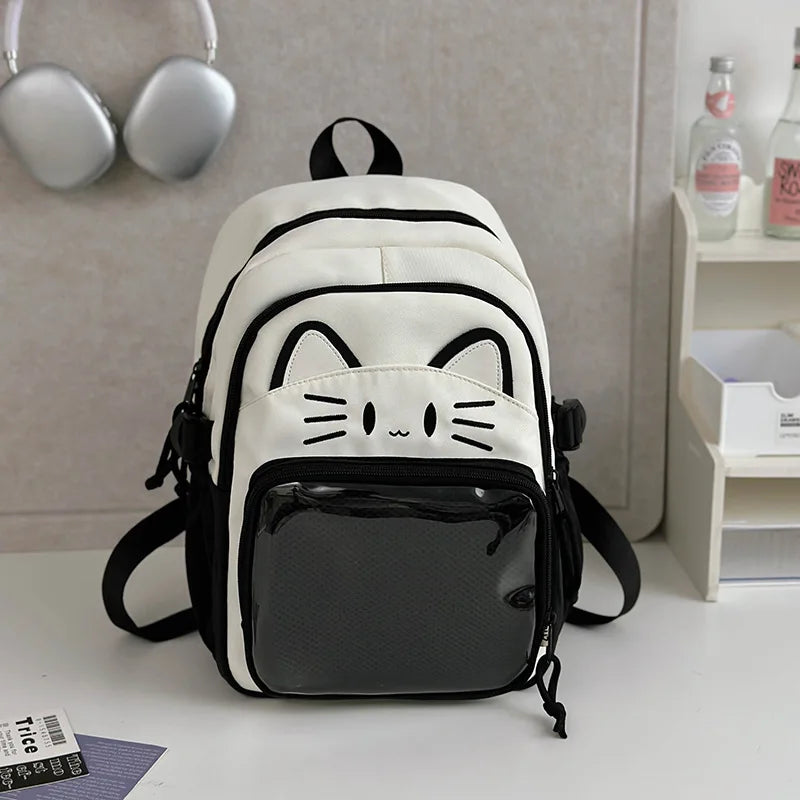 Pretty Neko School Ita Backpack 🐾✨ – Kore Kawaii