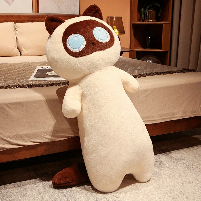 Kawaii cat plush pillow online