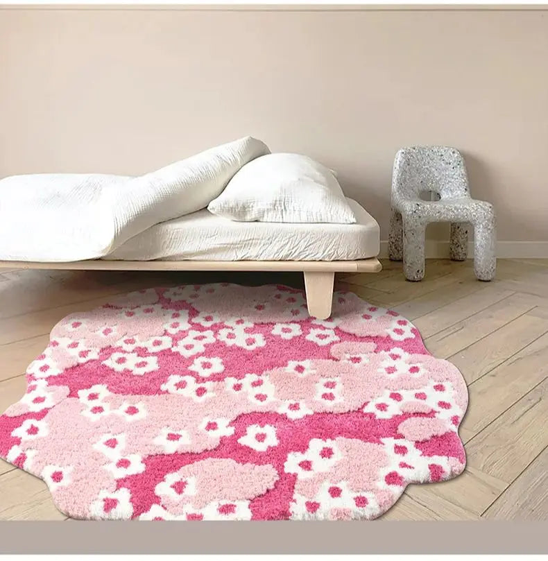 Fun Daisy Rug Field of Daisies Rug – Kore Kawaii