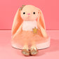 Cute Ballerina Bunny Plushie in Pink