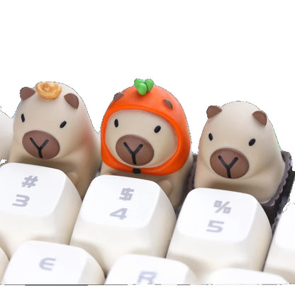 Capybara Keyboard Key Caps