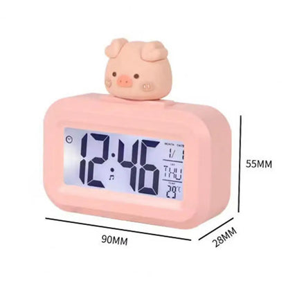 Cute Pig Digital Alarm Clock