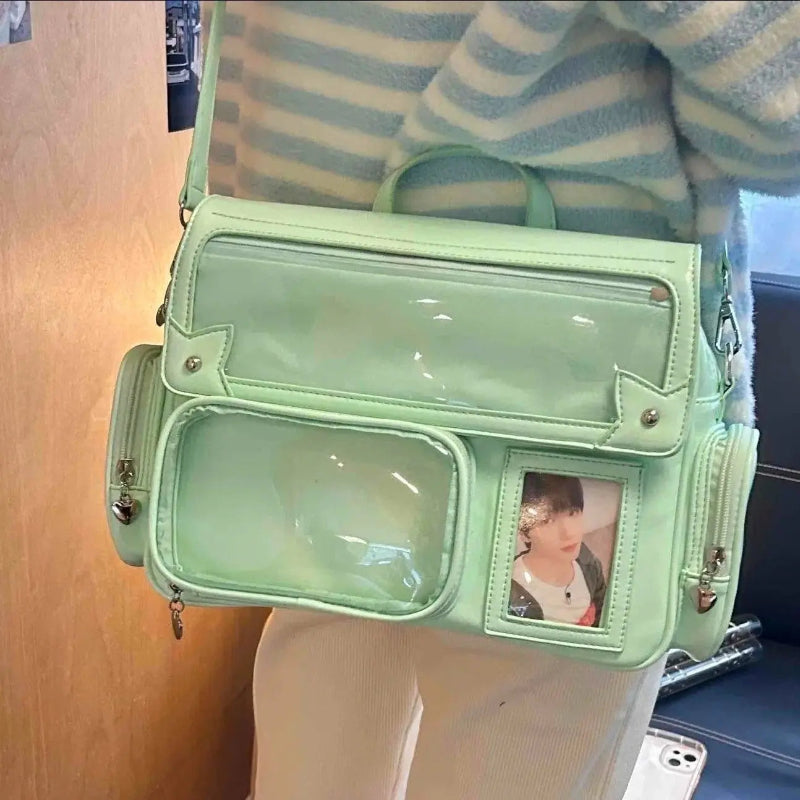 Green Kawaii Ita Shoulder Bag