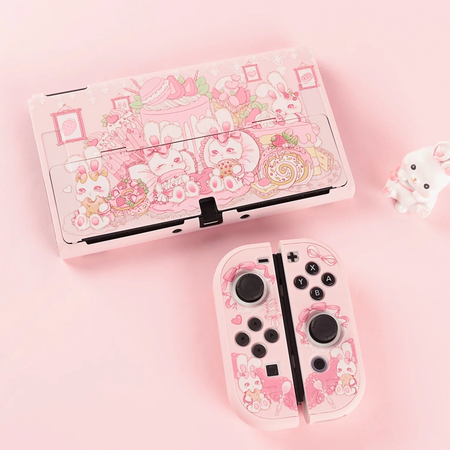 Kawaii Nintendo Switch Accessories Pink Aesthetic Switch