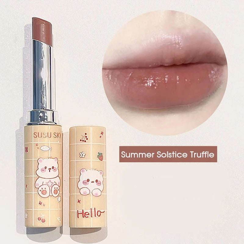 Kawaii Summer Solstice Truffle SUSU SKY Moisturizing Lipstick 