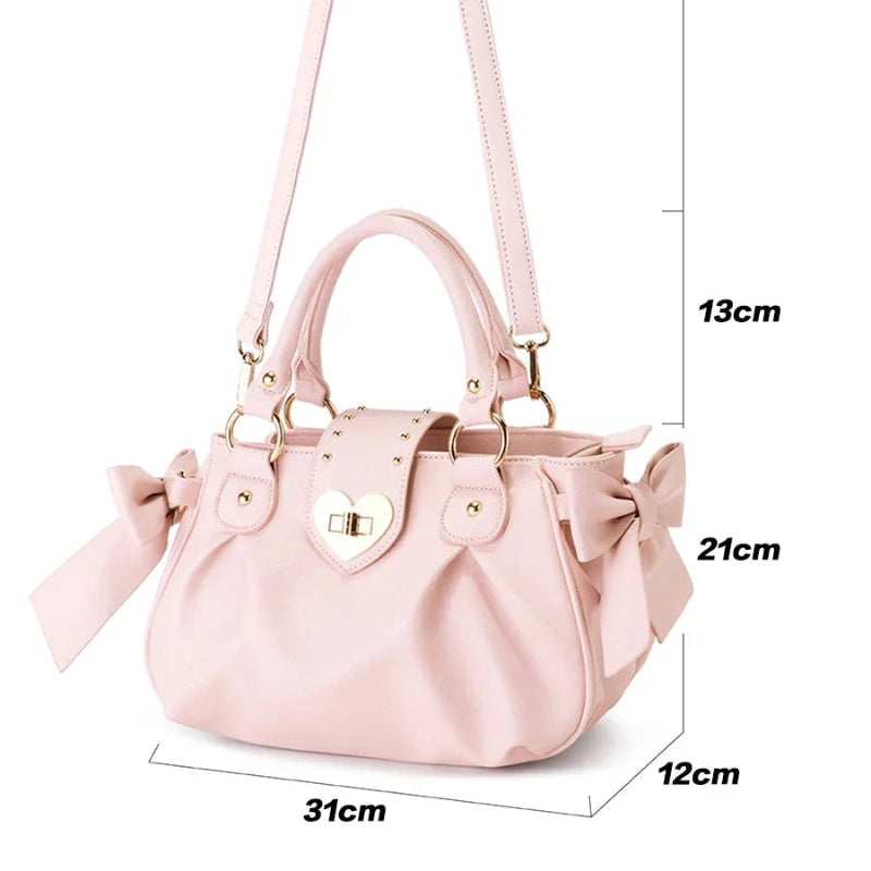 Sweet Heart Lock Bag dimensions