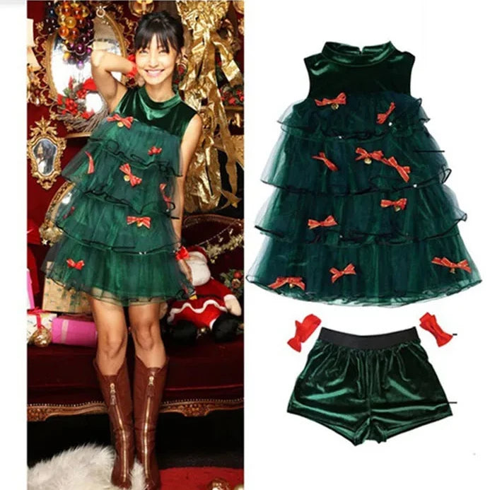 Christmas Tree Party Dress
