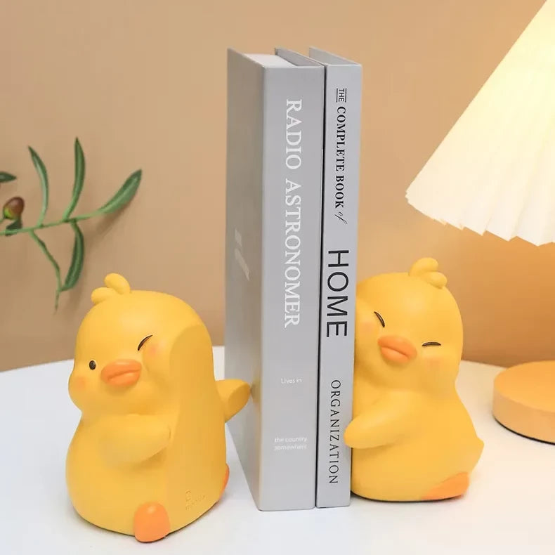 Adorable Duck Book Ends
