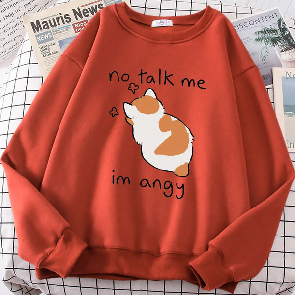 Angry cat outlet sweater